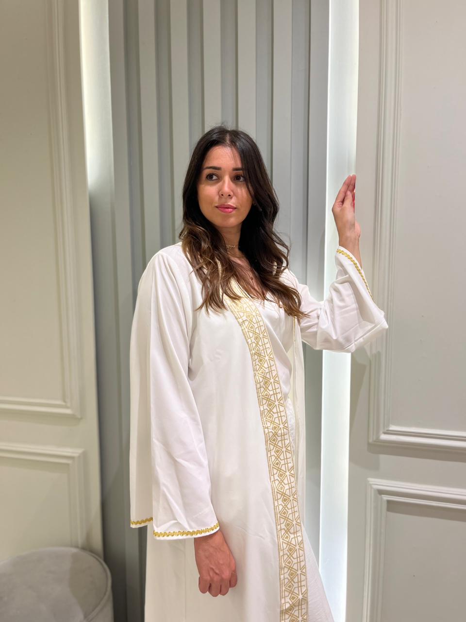 White Abaya