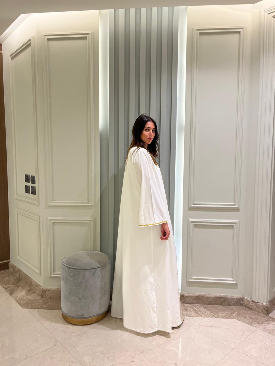 White Abaya