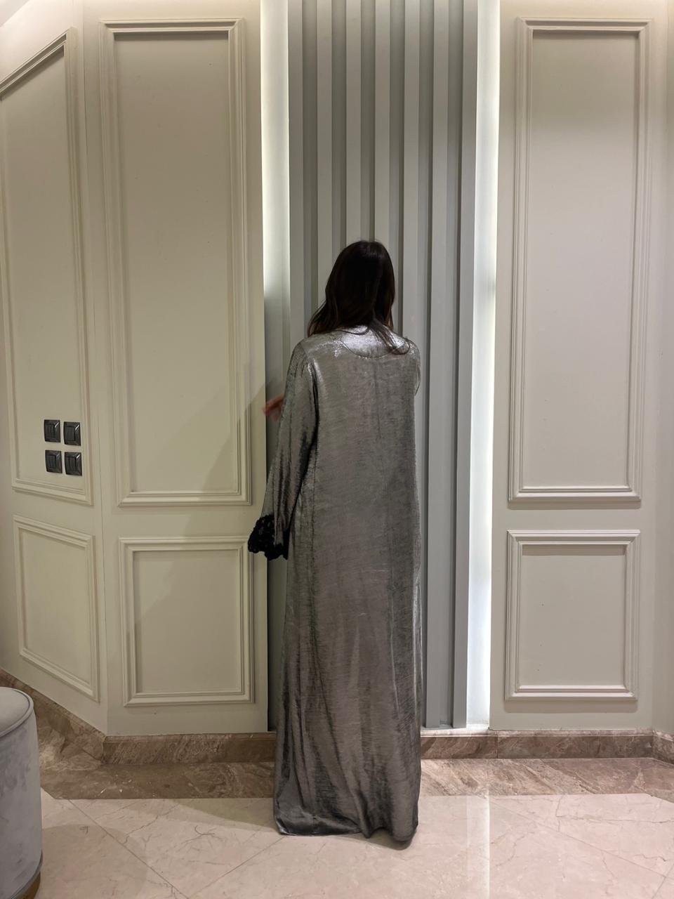 Silver Abaya