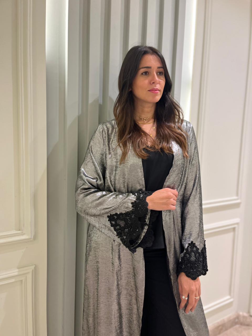 Silver Abaya