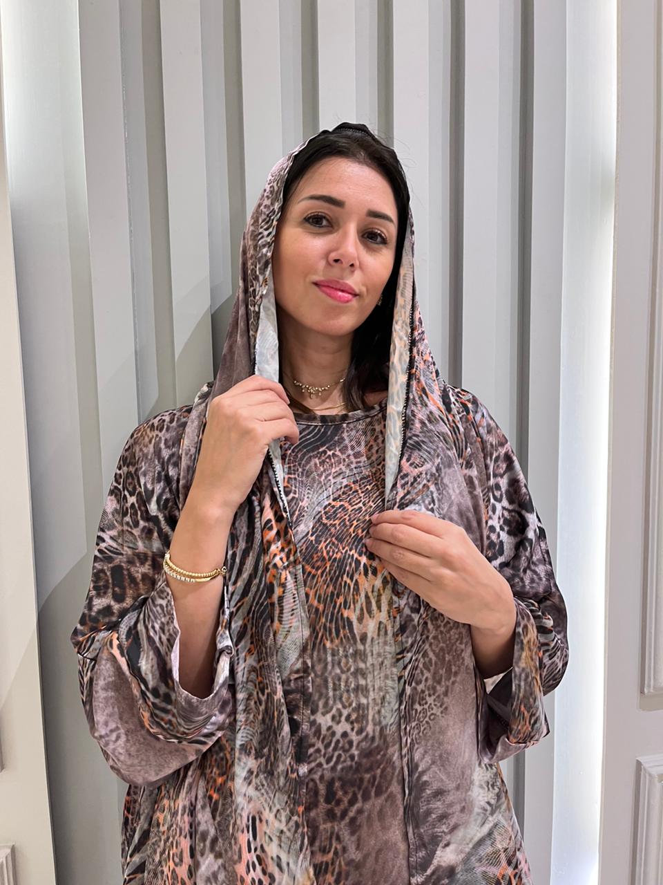 Tiger Print Silk Esdal